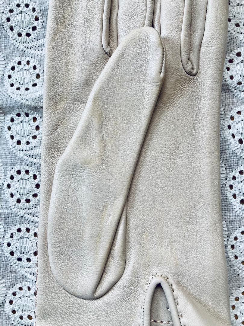 【未使用】エルメス 手袋 グローブ 6 1/2