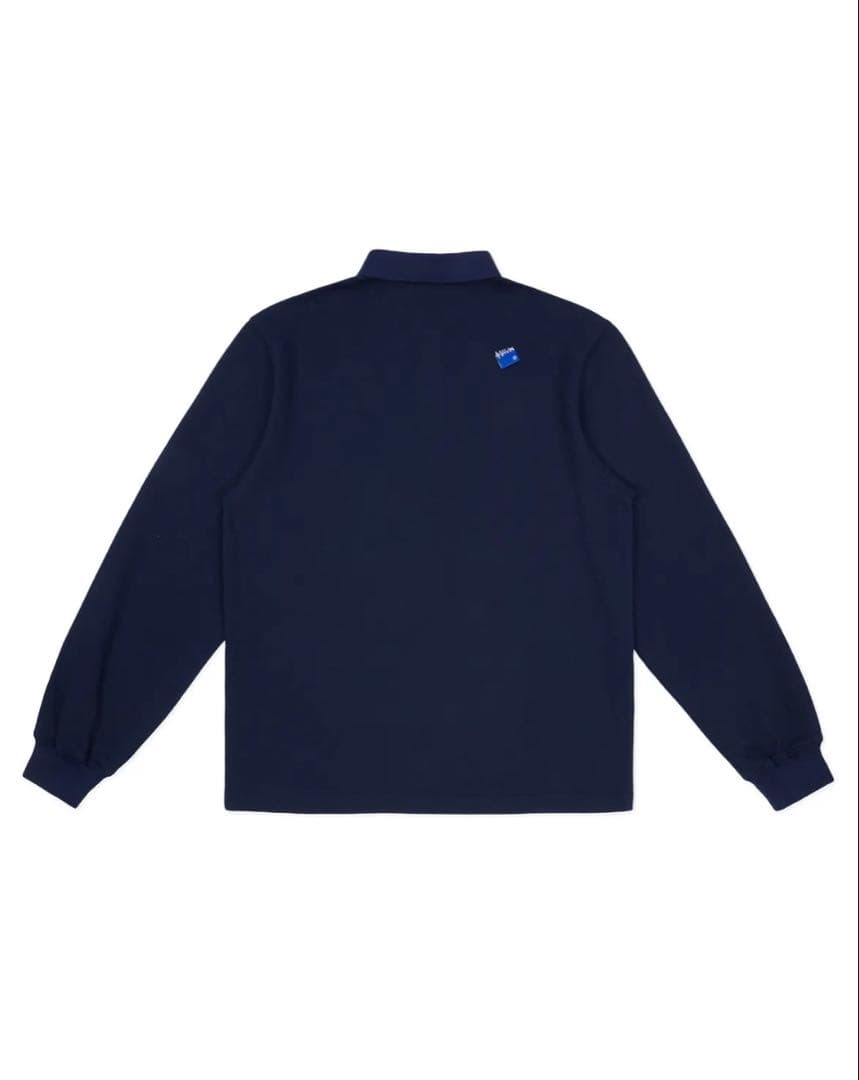 【美品】ADERERROR ロンT ポロシャツ M ネイビー