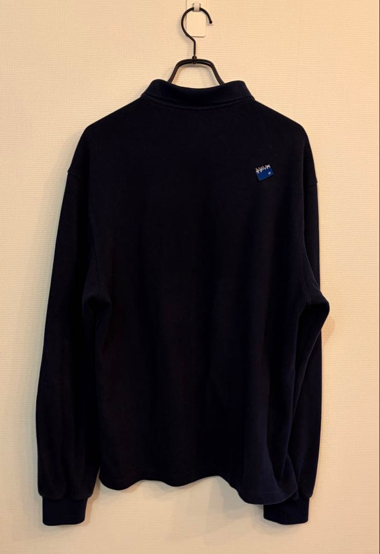 【美品】ADERERROR ロンT ポロシャツ M ネイビー
