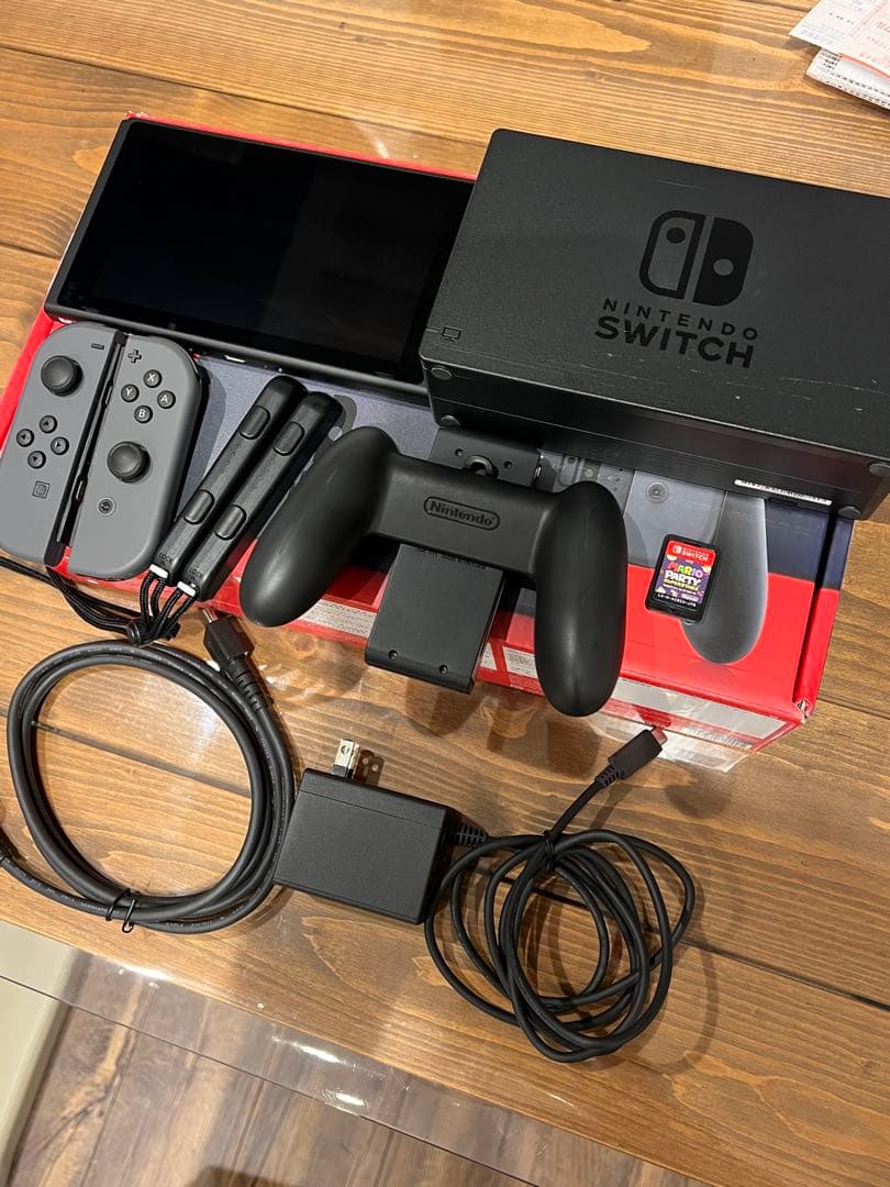 Nintendo Switch ニンテンドースイッチ グレー おまけ付き