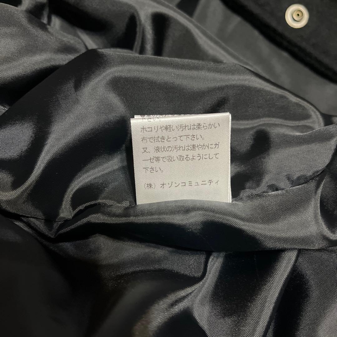 【美品】ヒステリックグラマー SEE NO EVIL刺繍 ヴァーシティジャケット