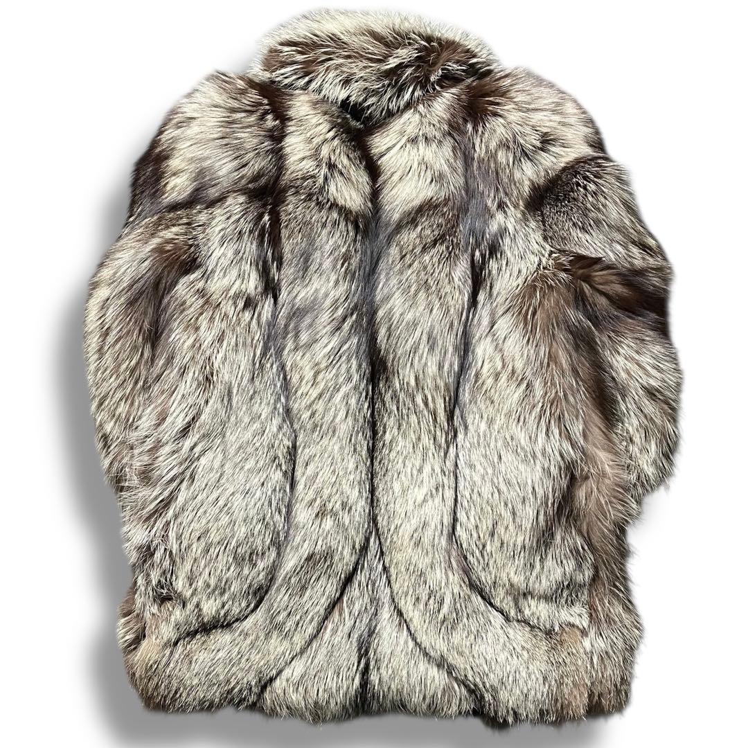 美品 SAGA FOX  フォックス ファー 毛皮 コート アウター