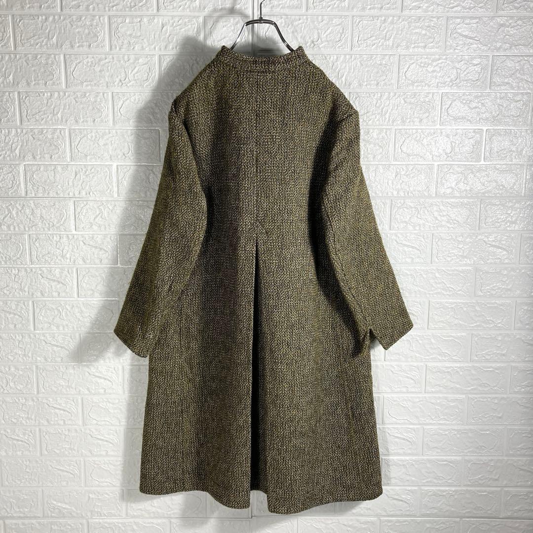 【人気モデル】美品 45Rフォーティファイブアール アーミッシュ ツイードコート