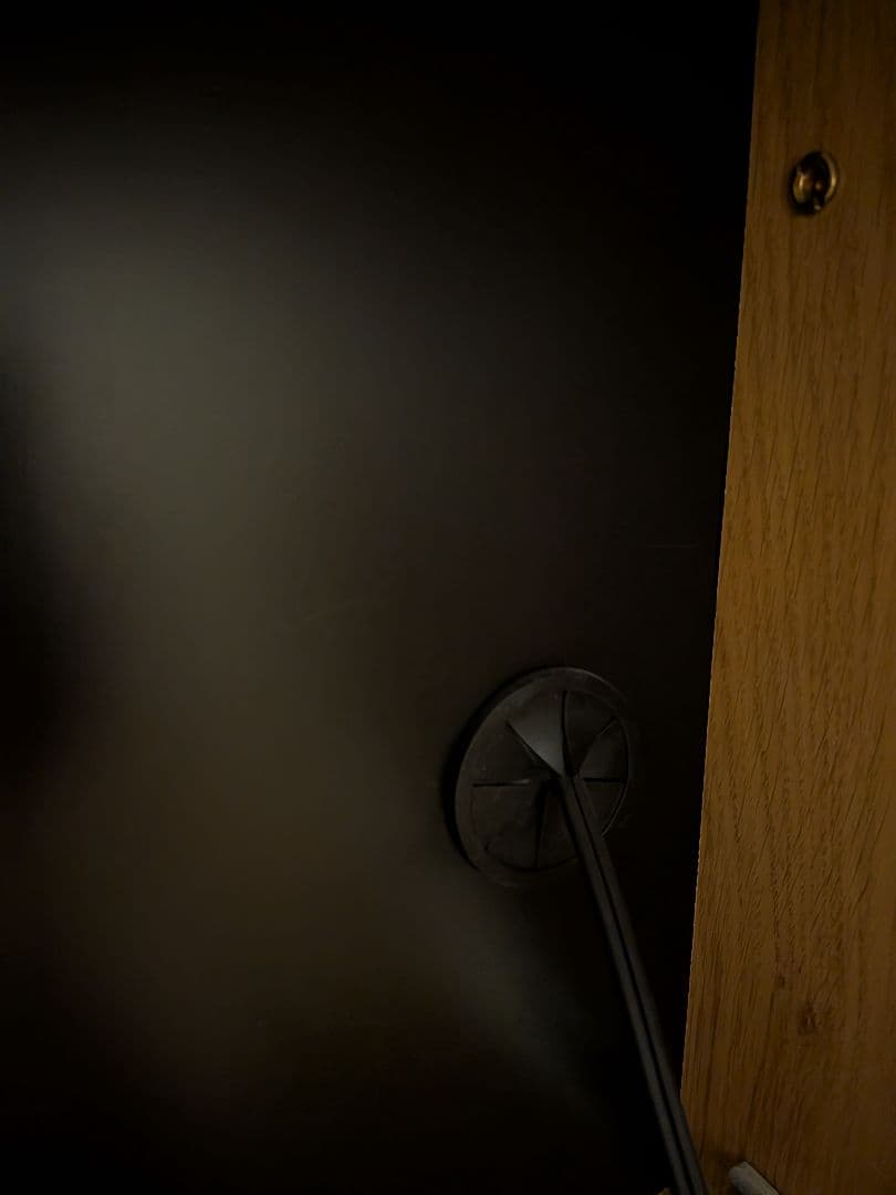 【美品】カップボード　キッチンボード　木製　ガラス扉付き