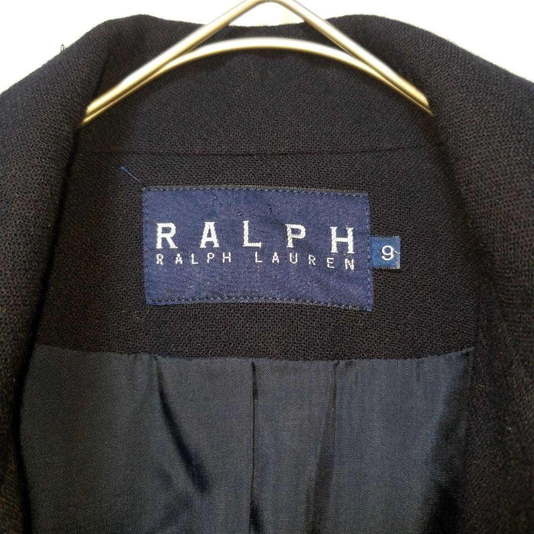 美品❤ ラルフローレン（M）ネイビー Pコート ウール100% 定番