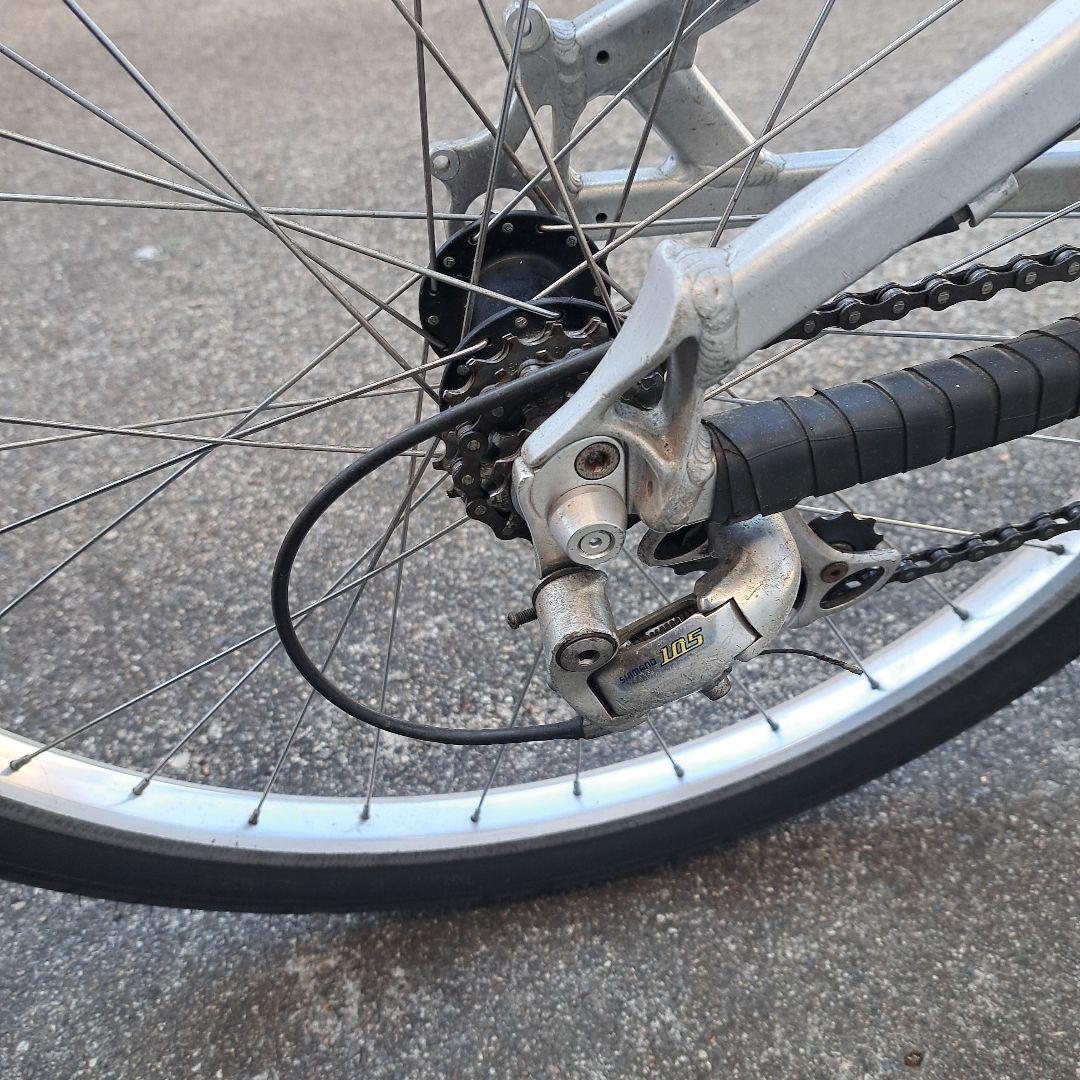 シルバー 26インチ　ストリート　トライアル　 マウンテンバイク