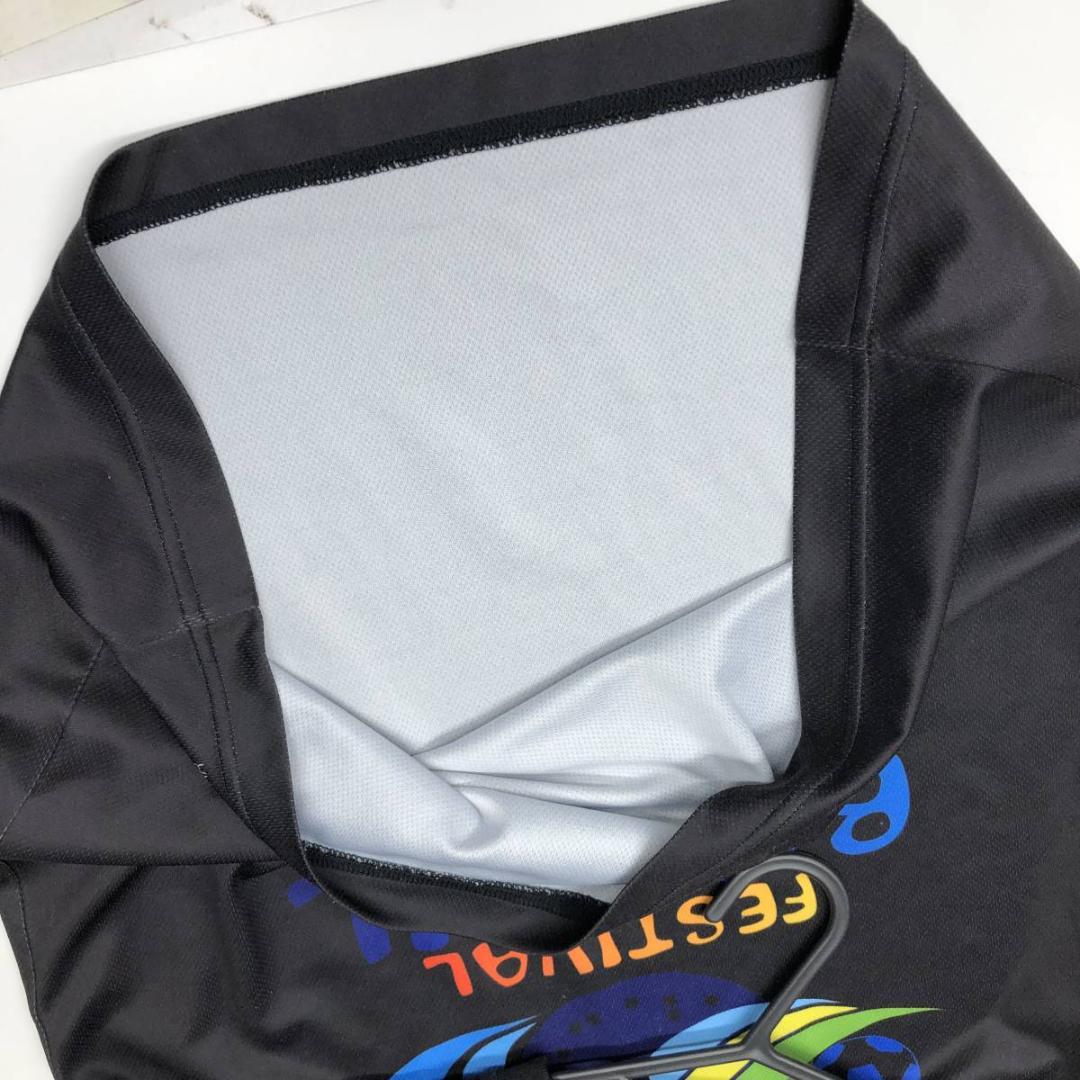 アスレタ 半袖プラクティスシャツ ブラック M FESTIVAL BRASIL