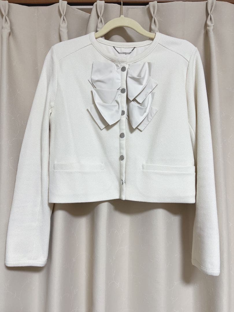 【美品】CELFORD ダブルリボンカノコジャケット