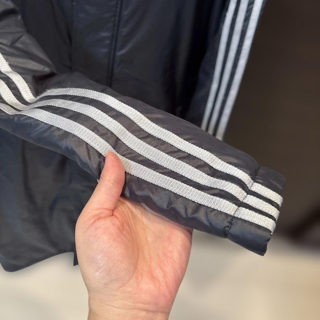 最終値下げ★adidas　アディダス　ベンチコート　ロング　サッカー　　M