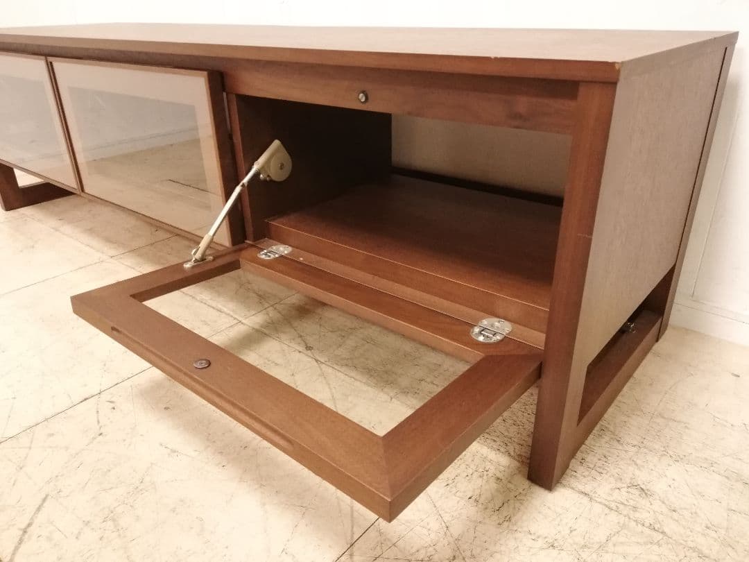 モデルルーム展示品 フジファニチャー テレビボード ウォールナット モダン