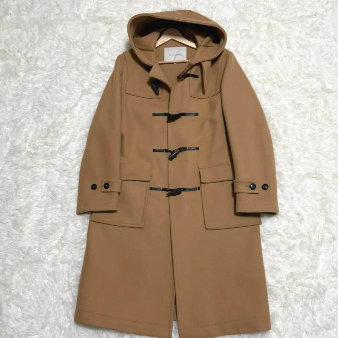 【現行モデル】マッキントッシュ　ロングダッフルコート　キャメル　英国製