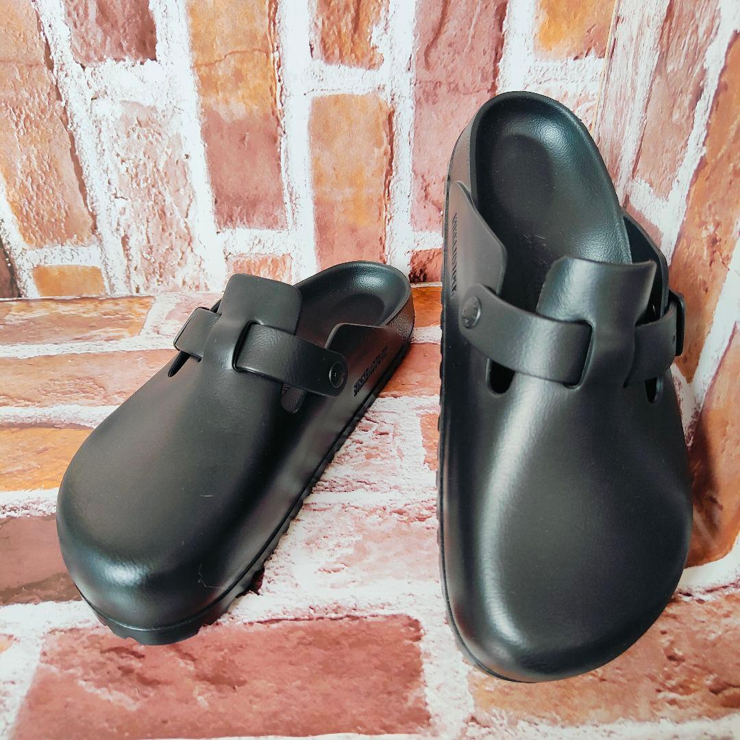 【極美品】Birkenstock boston EVA （26） 黒　サンダル