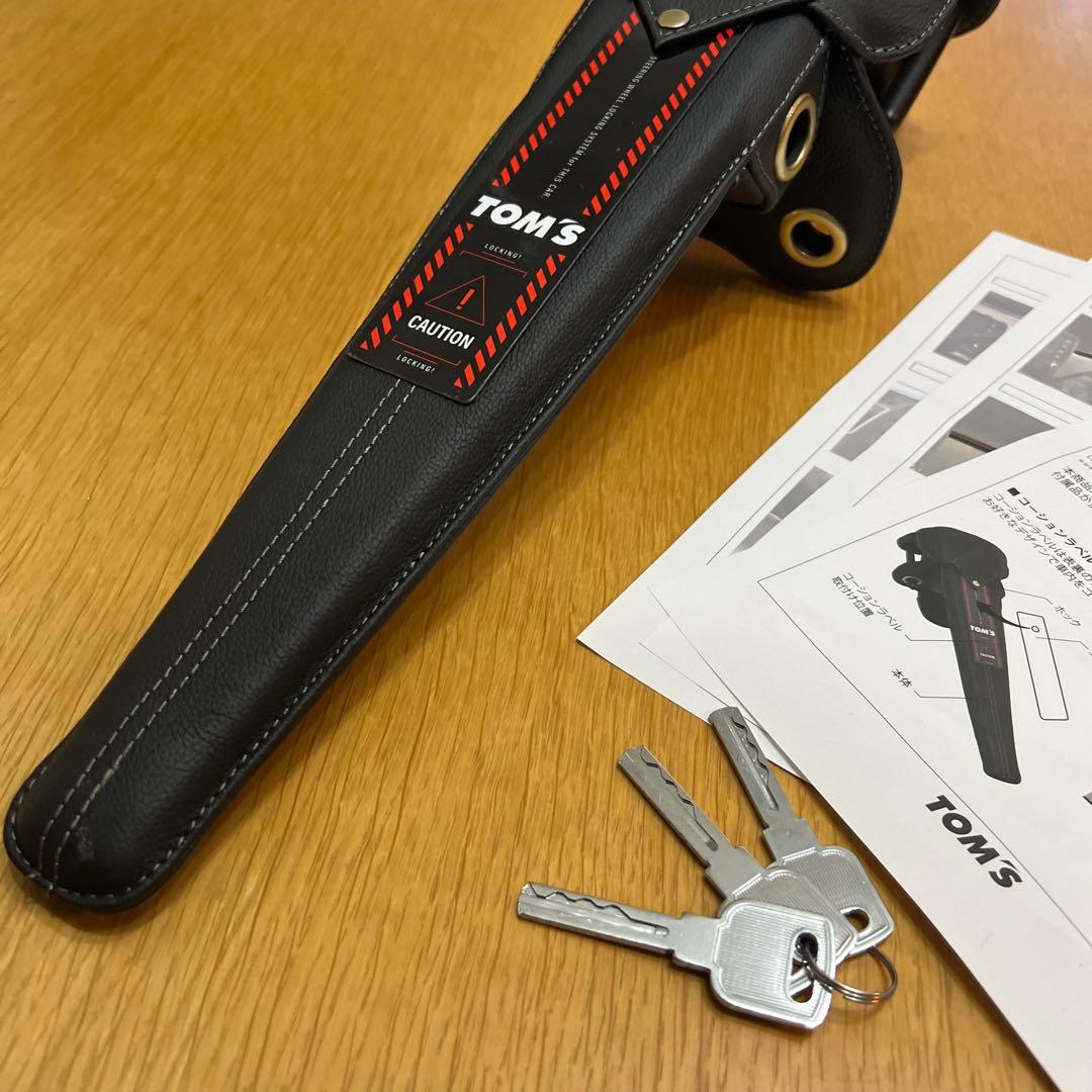 TOMS ステアリングロック アルファード　ヴェルファイア　ランクル