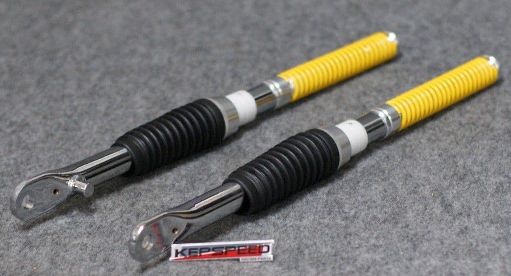 モンキー・ゴリラにKEPSPEED製 油圧ダンパーインナーサス有効長480mm