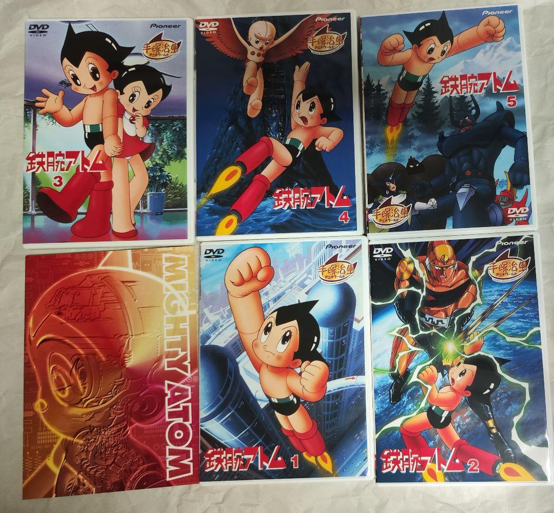 中古　鉄腕アトム DVD-BOX1＆2　視聴確認済み