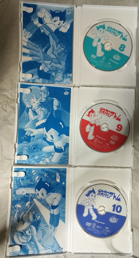 中古　鉄腕アトム DVD-BOX1＆2　視聴確認済み