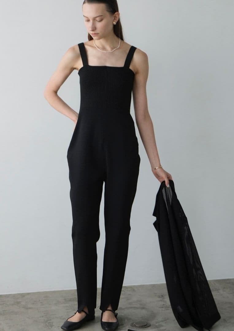 COCOON LINE KNIT ALL IN ONE　クラネ　clane