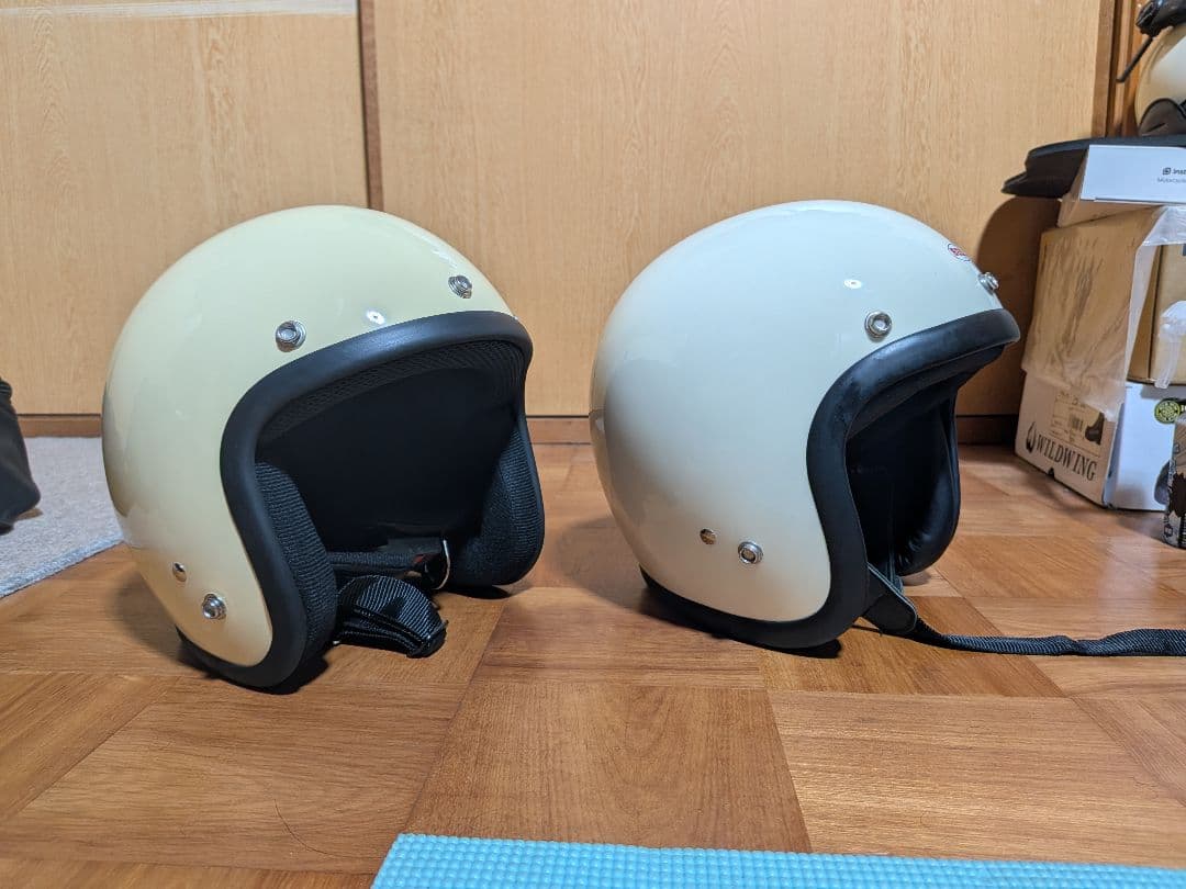 BELL 500-TXJ ジェットヘルメット アイボリー