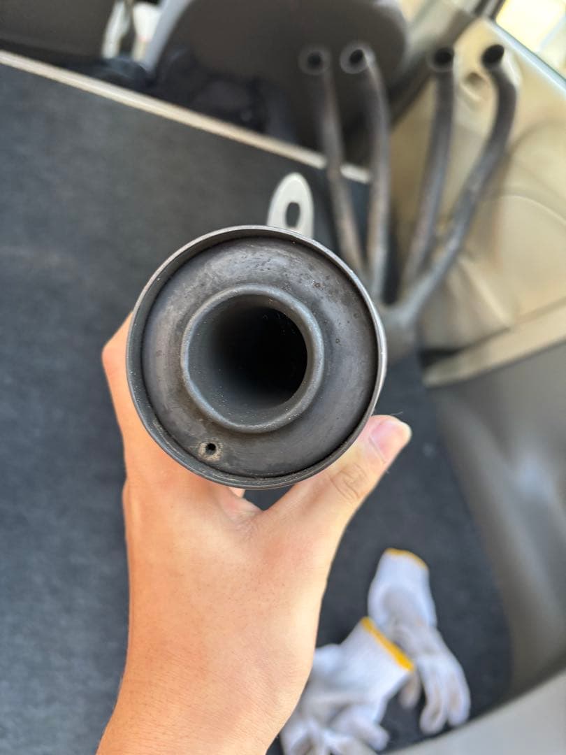 cb750f モリワキショート管 JMCA認証