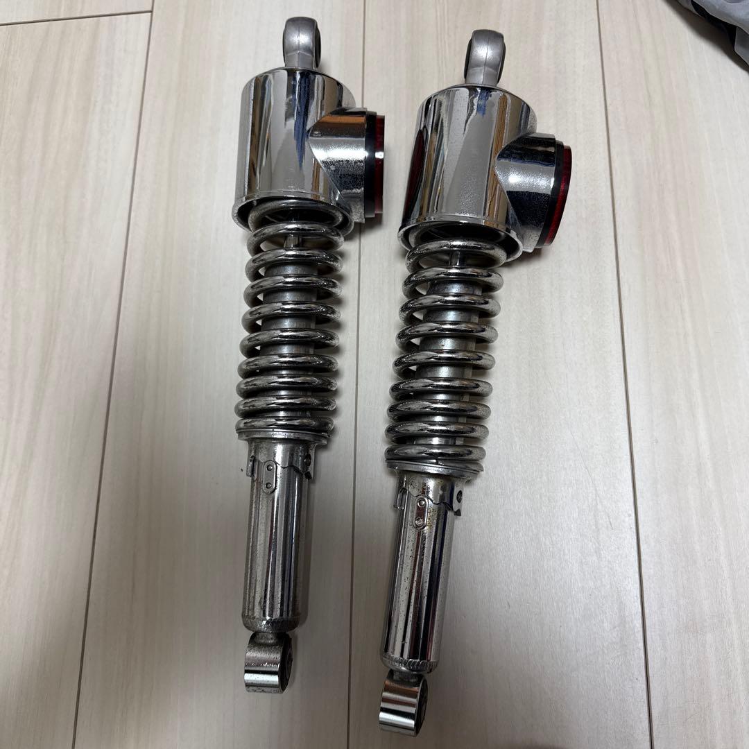 ゼファー400ドレミコレクションZ2リアサスペンション 反射板付きゼファーχ