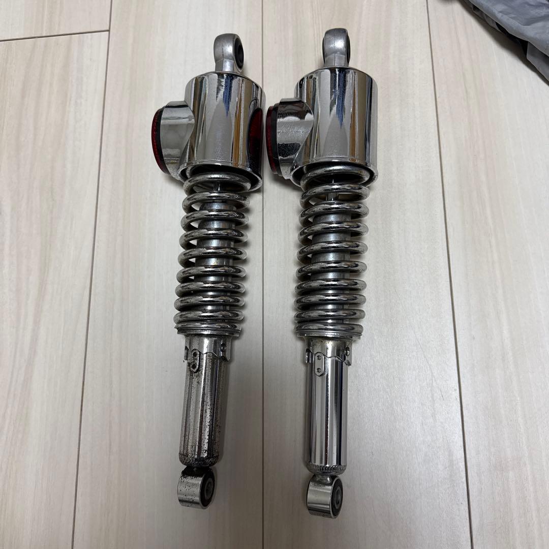 ゼファー400ドレミコレクションZ2リアサスペンション 反射板付きゼファーχ