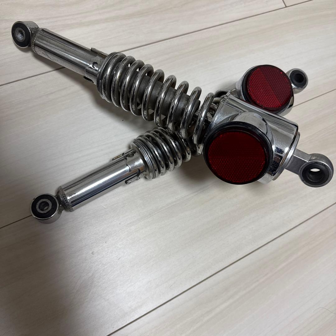 ゼファー400ドレミコレクションZ2リアサスペンション 反射板付きゼファーχ