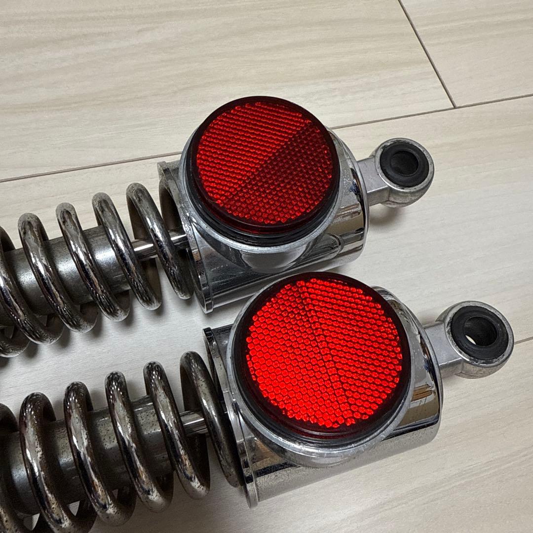 ゼファー400ドレミコレクションZ2リアサスペンション 反射板付きゼファーχ