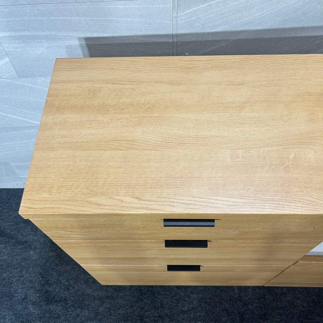 ニトリ キッチンカウンター エトナ105CT 食器棚 幅105cm d4286