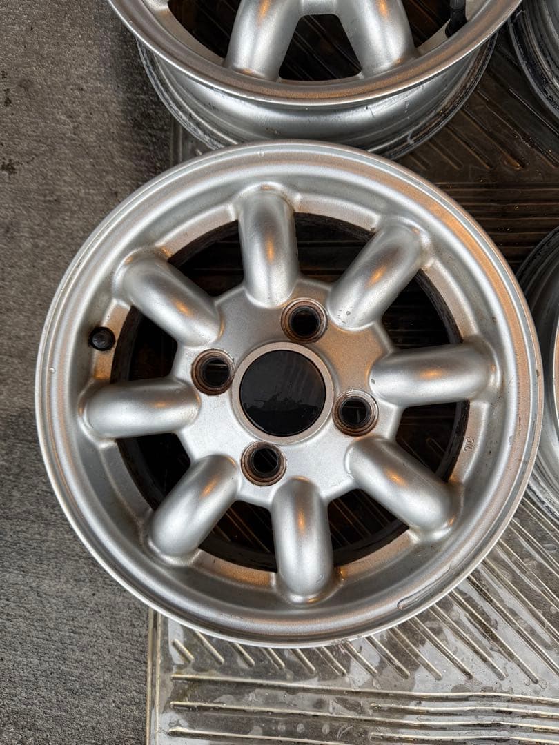 ローバー　ミニ　純正アルミホイール　12インチ　8スポーク