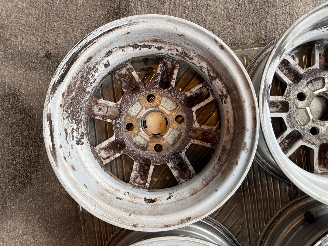 ローバー　ミニ　純正アルミホイール　12インチ　8スポーク