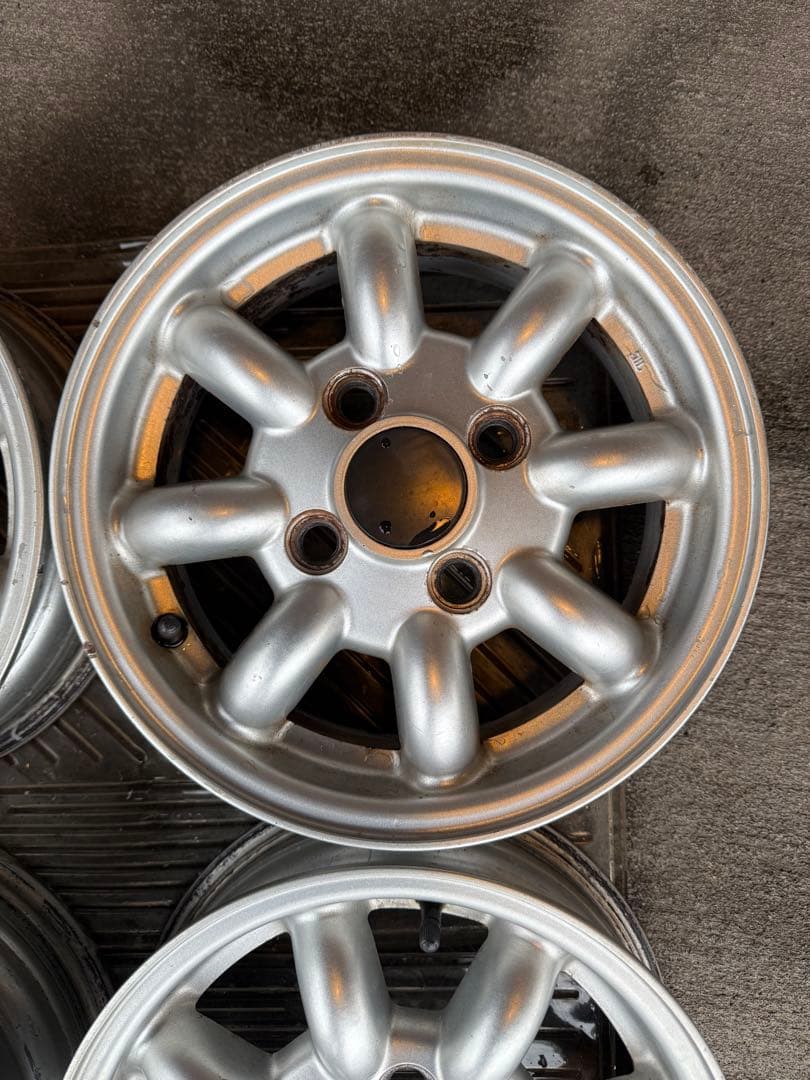 ローバー　ミニ　純正アルミホイール　12インチ　8スポーク