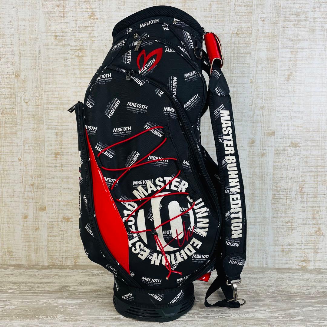【限定品】マスターバニーエディション10周年記念　総柄キャディバッグ　9.5型