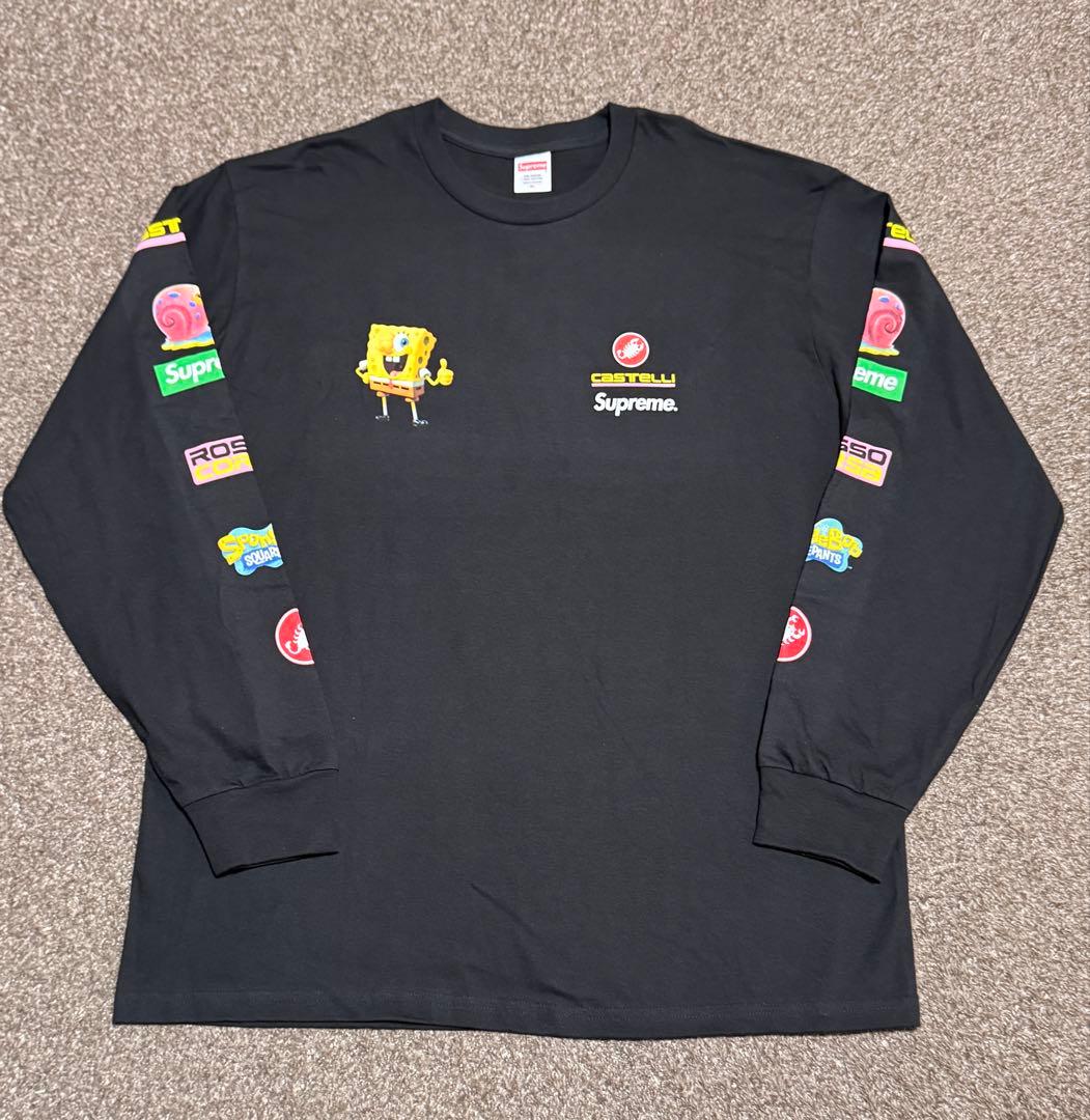 astroboy Supreme x スポンジボブ　長袖　XL