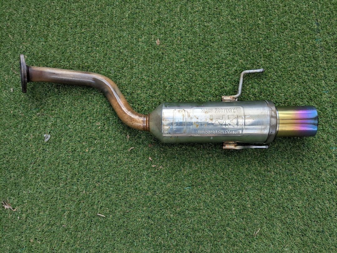 ストリーム　rn6,rn8　フジツボマフラー