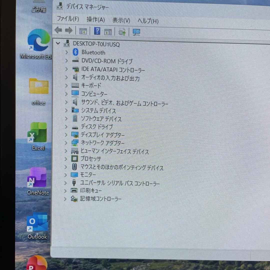 Lenovo デスクトップi5 /8GB/SSD120GB Office2021