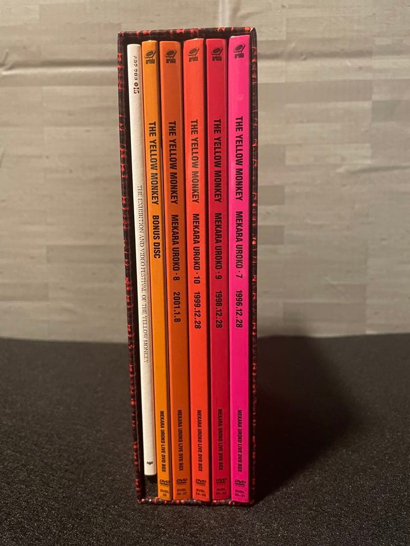 THE YELLOW MONKEY メカラ ウロコ LIVE DVD BOX