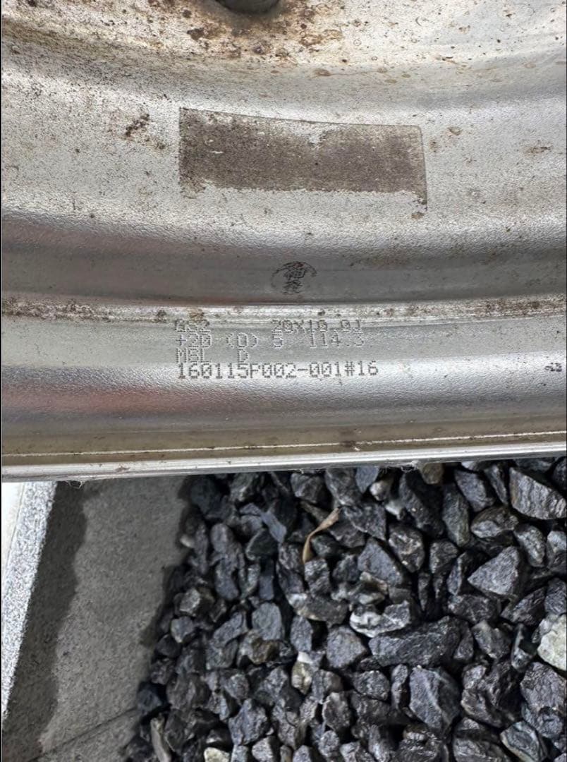 work GNOSIS GS2 20インチ 4本セット②