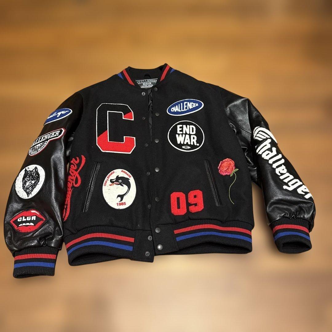 CHALLENGER 刺繍スタジャン Lサイズ　美品