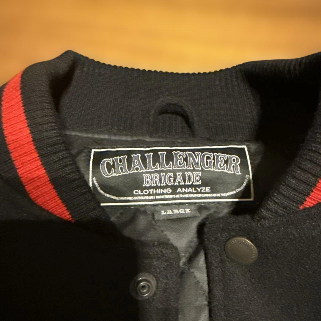CHALLENGER 刺繍スタジャン Lサイズ　美品