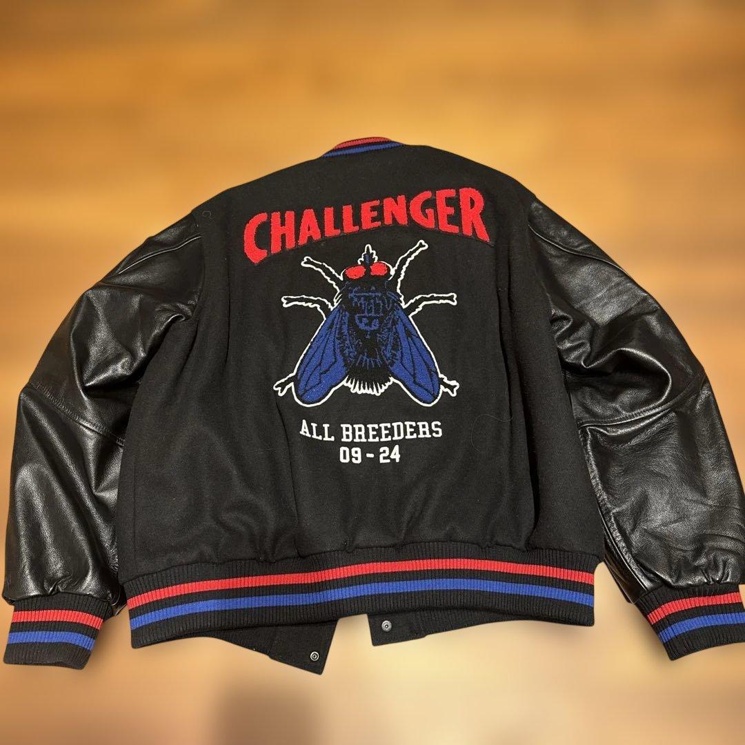 CHALLENGER 刺繍スタジャン Lサイズ　美品