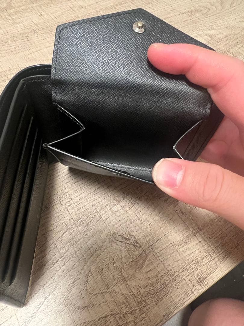 ガ*ん様 Louis Vuitton 二つ折り財布 ブラック