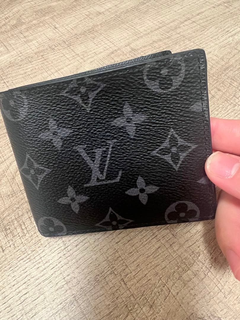 ガ*ん様 Louis Vuitton 二つ折り財布 ブラック