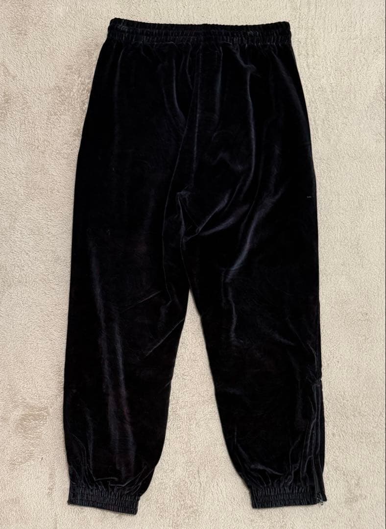 新品未使用！21FW ワコマリア ベロア セットアップ 黒 S ギルティパーティ