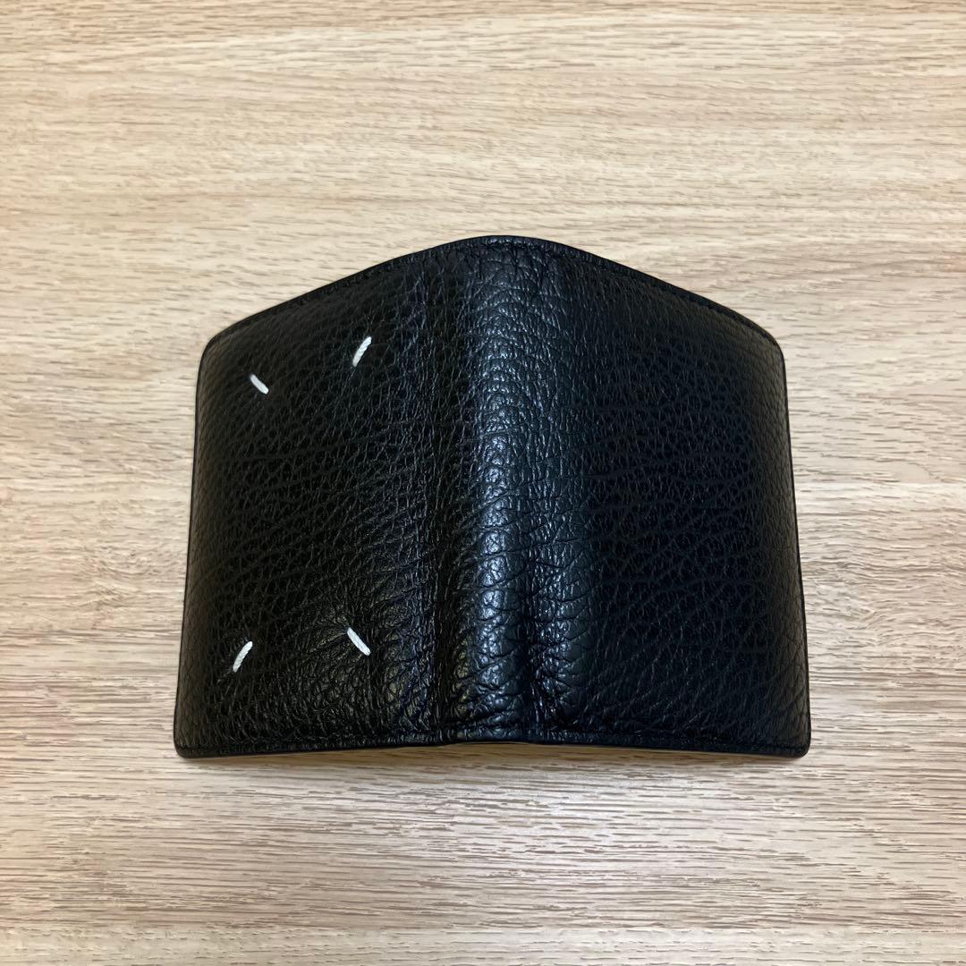 maison margiela メゾンマルジェラ 二つ折り財布 ブラック