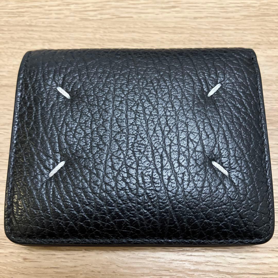 maison margiela メゾンマルジェラ 二つ折り財布 ブラック