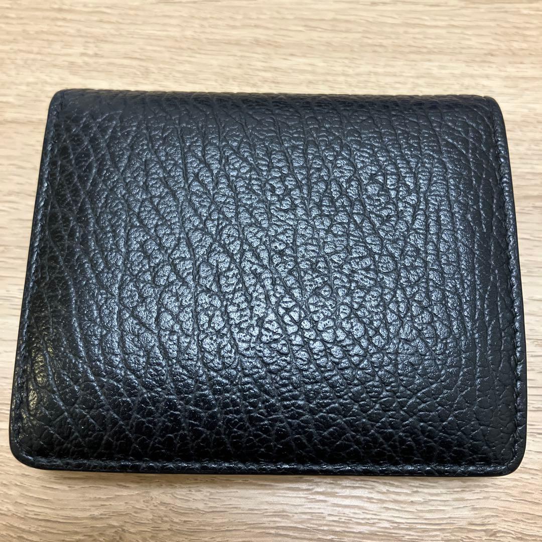 maison margiela メゾンマルジェラ 二つ折り財布 ブラック