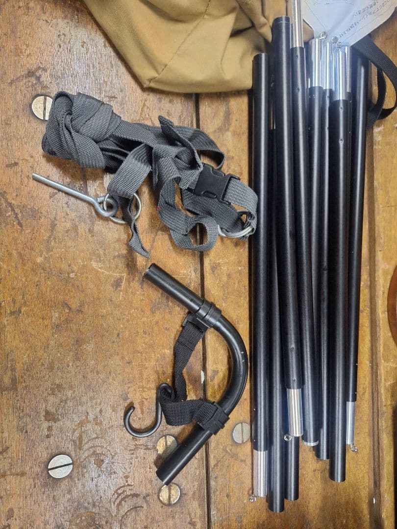 WAQ Alpha T/C フロントフラップ 二股ポール付き