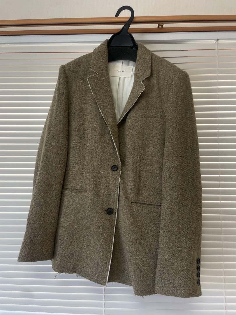 TODAYFUL オリーブグリーン テーラードジャケット 36