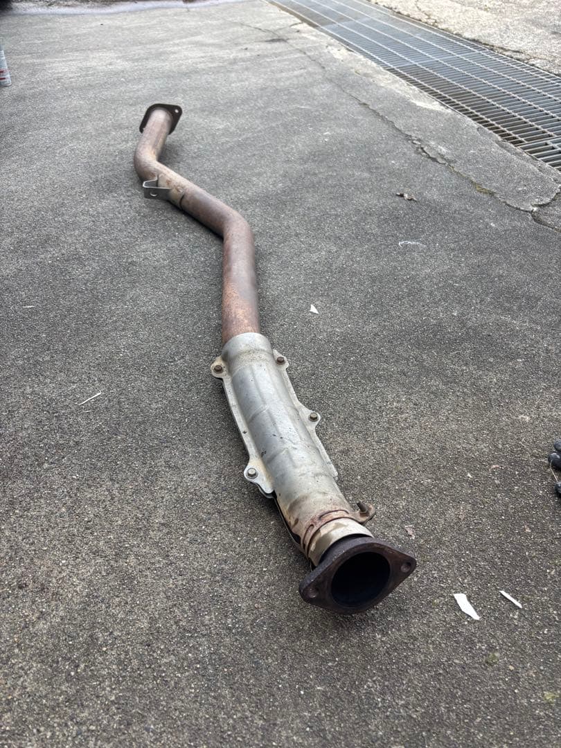 レヴォーグvm型　フロントストレートパイプ　レガシィBR9流用