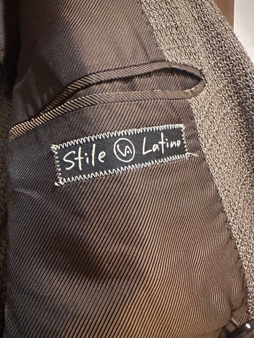 スティレラティーノ‼️42⭐️カーキ系⭐️ダブルジャケット‼️破格⭐️